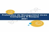 Protocolos de Bioseguridad Liceo Campestre El Bosque 2021
