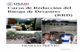 Curso de Reducción del Riesgo de Desastres (RRD)