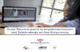Guía Técnica para la Implementación del Teletrabajo en las ...