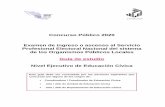 Concurso Público 2020 Examen de ingreso o ascenso al ...