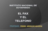 EL FAX Y EL TELEFONO