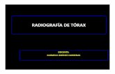RADIOGRAFÍA DE TÓRAX