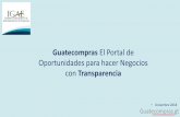 Guatecompras El Portal de Oportunidades para hacer Negocios