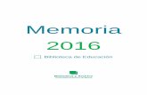 Memoria 2016 - UAM
