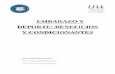 EMBARAZO Y DEPORTE: BENEFICIOS Y CONDICIONANTES