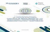 VI Jornada de Estudios Electorales LA JUSTICIA ELECTORAL ...