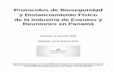 Protocolos de Bioseguridad y Distanciamiento Físico de la ...