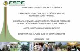 DEPARTAMENTO DE ELÉCTRICA Y ELECTRÓNICA CARRERA …