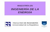 INGENIERÍA DE LA ENERGÍA - Facultad de Ingeniería