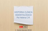 HISTORIA CLINICA ODONTOLÓGICA