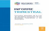 INFORME TRIMESTRAL - Gobierno del Estado de Yucatán
