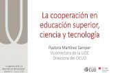 La cooperación en educación superior, ciencia y tecnología