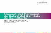 Manual del Personal de Salud del Servicio