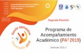 Programa de Acompañamiento Académico (PA2)