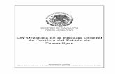Ley Orgánica de la Fiscalía General de Justicia del Estado ...