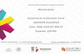 Morelia Norte Asistencia en la Educación Inicial ASISTENTE ...