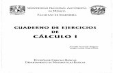 CUADERNO DE EJERCICIOS DE CÁLCULO 1