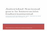 Autoridad Nacional para la Innovación Gubernamental