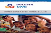 BOLETÍN CNE - Consejo Nacional de Educación
