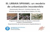 EL URBAN SPRAWL: un modelo de urbanización insostenible