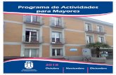Programa de Actividades para Mayores - Portal web del ...