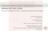 NORMA NTC ISO 17024.