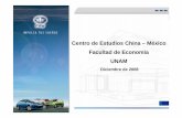 Centro de Estudios China – México Facultad de Economía …
