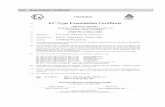 1st Examination Certificate - BARTEC