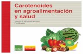 Carotenoides en agroalimentación y salud