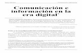 Néstor MartínezComunicación e información Comunicación e ...