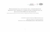 PROGRAMA DE ESTUDIOS DEL COMPONENTE BÁSICO DEL …