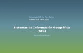 Sistemas de Información Geográfica (SIG)
