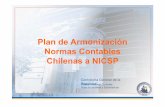 Plan de Armonización Normas Contables Chilenas a NICSP