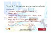 Tema 8. Preanestesia y neuroleptoanalgesia