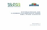 ESTRATEGIA DE CAMBIO CLIMÁTICO 2050 DEL ... - Gobierno Vasco
