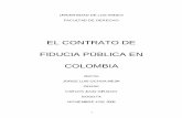 EL CONTRATO DE FIDUCIA PÚBLICA EN COLOMBIA