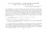 Clavijero, historiador de la cultura - Historia Mexicana