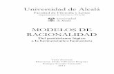 MODELOS DE RACIONALIDAD - ebuah.uah.es