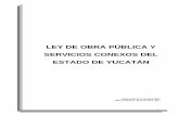 LEY DE OBRA PÚBLICA Y SERVICIOS CONEXOS DEL ESTADO …