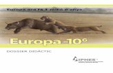 Europa ara fa 1 milió d’anys - Diputació de Tarragona