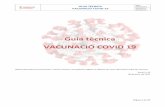 Guía t ècnica VACUNACIÓ COVID 19