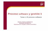 Proceso software y gestión 1