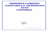 Gernika-Lumon, 2018ko azaroaren 10an.