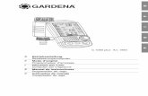 OM, Gardena, Programador de riego, Art 01864-20, 2012-05