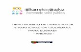 LIBRO BLANCO DE DEMOCRACIA Y PARTICIPACIÓN …