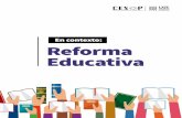 En contexto: Reforma Educativa