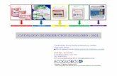 CATALOGO DE PRODUCTOS ECOGLOBO - 2021