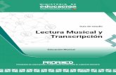 Guía de estudio Lectura Musical y Transcripción