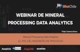 Mineral Processing Data Analytics EL ROL DEL INGENIERO …