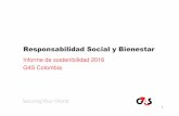 Informe de sostenibilidad 2016 G4S Colombia